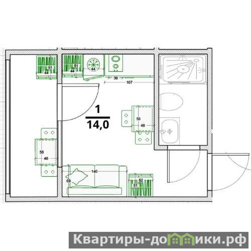 Купить Однушку У М Пражской